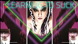 Horny Stepsister Teaches Cock Sucking for Watching