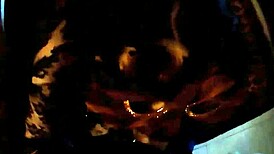 A risky blowjob with big tits and cum