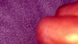 Chubby BBW Teases Pussy with Favorite Rose Vibrator