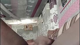 Ebonyslut Squirts During Intense Masturbation And Creampie Session