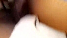 Curvy Brunette With Hairy Wet Pussy Gets Fucked In Bedroom, Creampie Finish