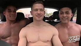 landon deacon asher bareback in gay movie with blowjob and sucking