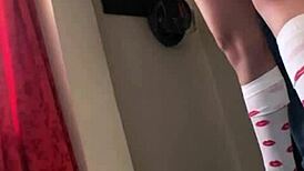 busty petite college girl gets fingered to wet orgasm