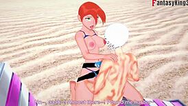 Gwen Tennyson Bikini Beach Sex