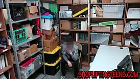 i'm blonde security getting spunked on in reality