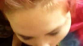 Real Teen Hannah Sucking My Cock with Pure Skill