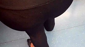 Hey, check out this milf with blonde hair, green eyes, and a nice ass