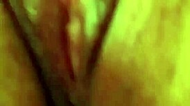 Cheating housewife gets her tight pussy licked hard!