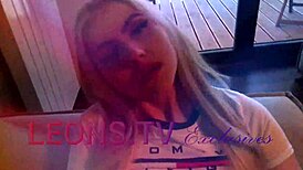 Three amateurs tease with long legs while doing puzzle