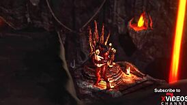 devil fucks super hot girl in hell 🔥