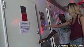 haley reed sneaks off with a huge bbc at the gloryhole spot