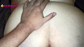 mexican bbw with big ass and tits bends over for group doggystyle with husband and bull 😍
