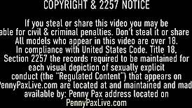 Fire crotch cutie penny pax bangs fat cock intensely