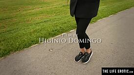 Cute teen, you jerking off in public like that?