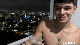 Valentin Bonett Stars in Steamy Colombian Casting Handjob Session