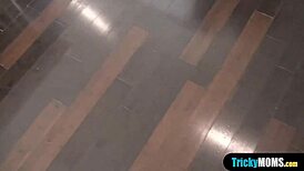 Busty milf stepmom, why suck stepson right next to stepdaddy like that?