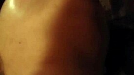 Cheating housewife gets her tight pussy licked hard!