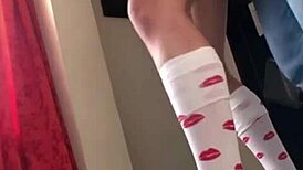 busty petite college girl gets fingered to wet orgasm