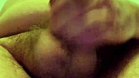 I'm just stroking in this hotel room, feeling so relaxed.