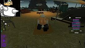 Feeling intense pleasure from cat's blowjob and riding.