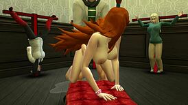 i made my harem in the forbidden room, starting with hinata in anal all positions.