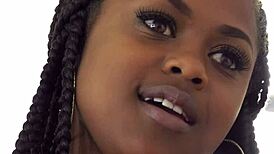 Hey, watch this ebony teen ride and suck her stepdad like a pro!