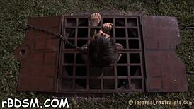 Femdom Castigation with Bondage Blowjob and Rough Sex