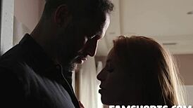 damon dice discovers stepsis madi collins is tighter than expected in pov blowjob