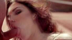 Charity Delivers Intense CFNM Blowjob And Handjob Leading To Cumshot