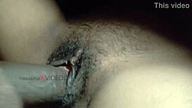 monster cock dives into shaved pussy