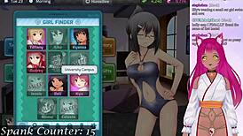 Vtuber Huniepop And Chill Part 2 With Big Tits Spanking Creampie Game Hentai Boobs Anime