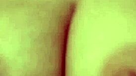 i'm watching this milf in leggings give blowjob before anal