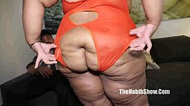 Macchiato bbw in reality porn filled with cum