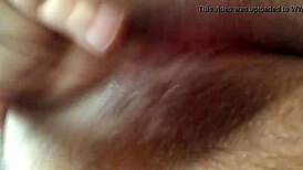 horny teen stretches tight pussy