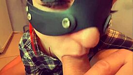 I swallow cumshot in pov blowjob