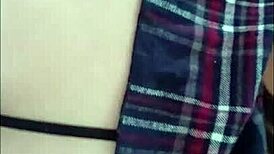 Fucking With Sexy College Girl Until I Cum On Her Ass—Bold Handjob And Blowjob.