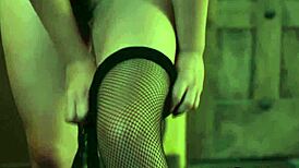 Ella Knox's Busty Latina Body Blindfolded and Dominated by Monster Cock with Cumshot