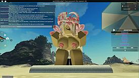 Roblox 69 Porn with Intense Action