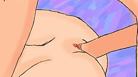 i'm thrusitng deep into her with my big coc, it's so intnse and fun