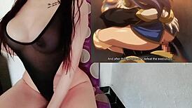 hentai episode features wet pussy close-ups and creampie scenes with cosplay 😏