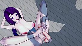 grab my huge tits and ass in this 3d hentai