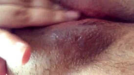 horny teen stretches tight pussy