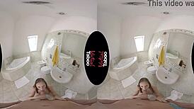 Virtual Taboo - New Maid Excels at Sucking and Handjobs in Group.