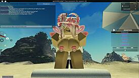 Roblox 69 Porn with Intense Action