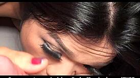 Holy! Ladyboy Kita takes it raw and looks stunning