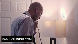 Horny teen shocks cheating stepdad with bold move 😈