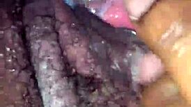 Hairy Beaver Gets Penetrated And Covered In Cum On Curved Cock