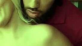 i'm watching this milf in leggings give blowjob before anal