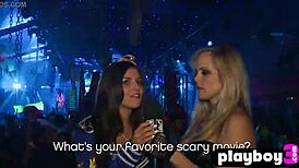 Beautiful Blonde Milf Kennedy Summers Posed In Lingerie Before Striptease