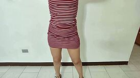 Rosibel Roxi's Alluring Body Close-Up in POV Scene